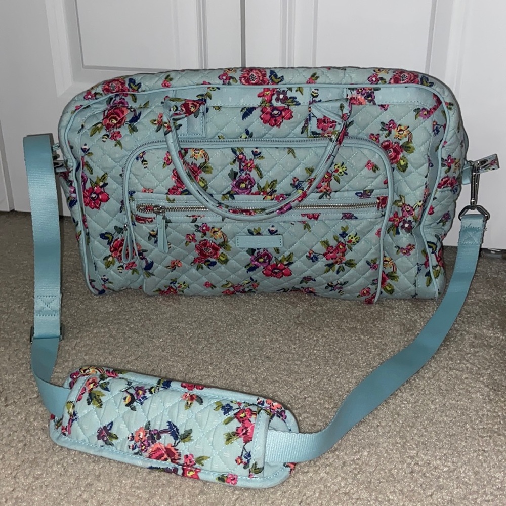 Vera Bradley small travel duffel bag